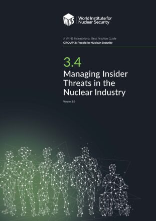 3.4 Managing Insider Threats in the Nuclear Industry