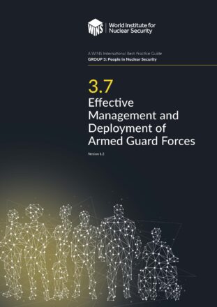 3.7  Effective Management and Deployment of Armed Guard Forces