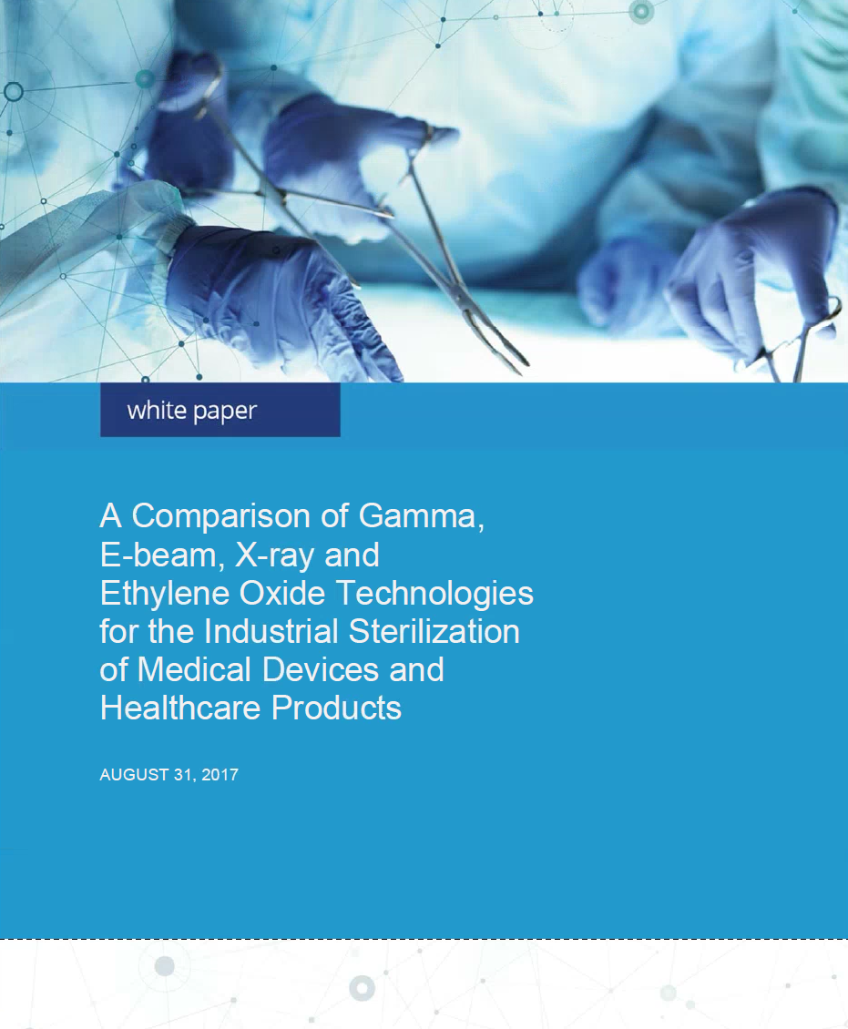 International Irradiation Association Publishes White Paper on Key Methods for Sterilising Medical Devices