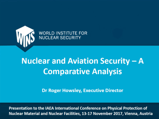 Nuclear and Aviation Security –A Comparative Analysis