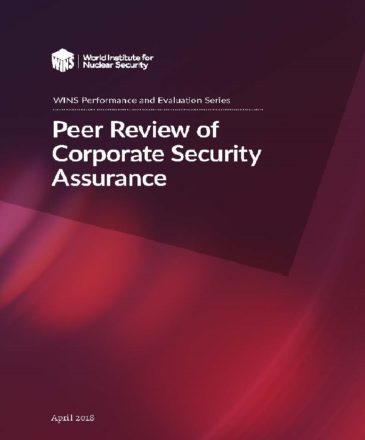 Peer Review of Corporate Security Assurance