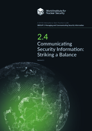 2.4 Communicating Security Information: Striking a Balance