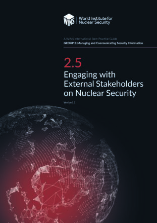 2.5 Engaging with External Stakeholders on Nuclear Security