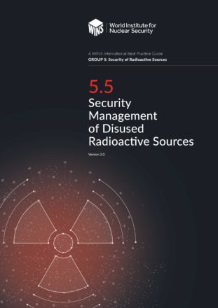5.5 Security Management of Disused Radioactive Sources