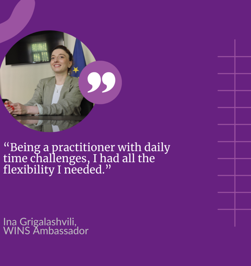 Meet a WINS Ambassador: Ina Grigalashvili