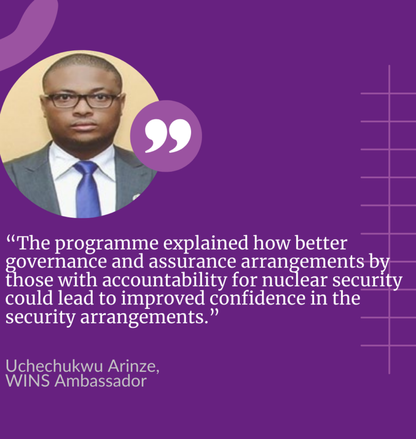 Meet a WINS Ambassador: Uchechukwu Arinze