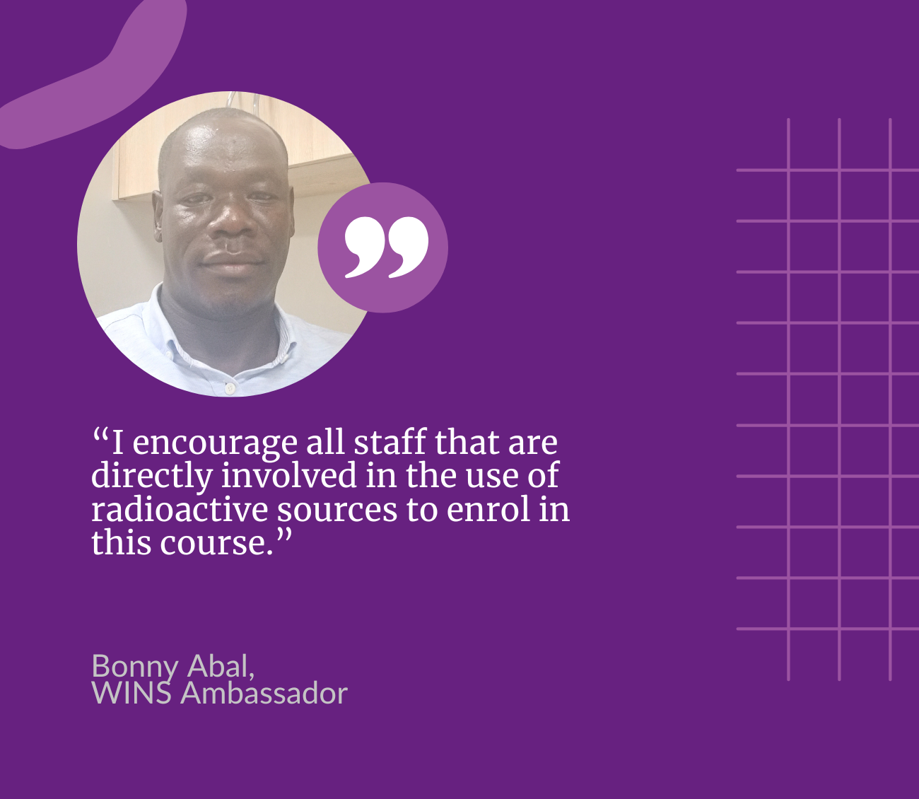 Meet a WINS Ambassador: Bonny Abal