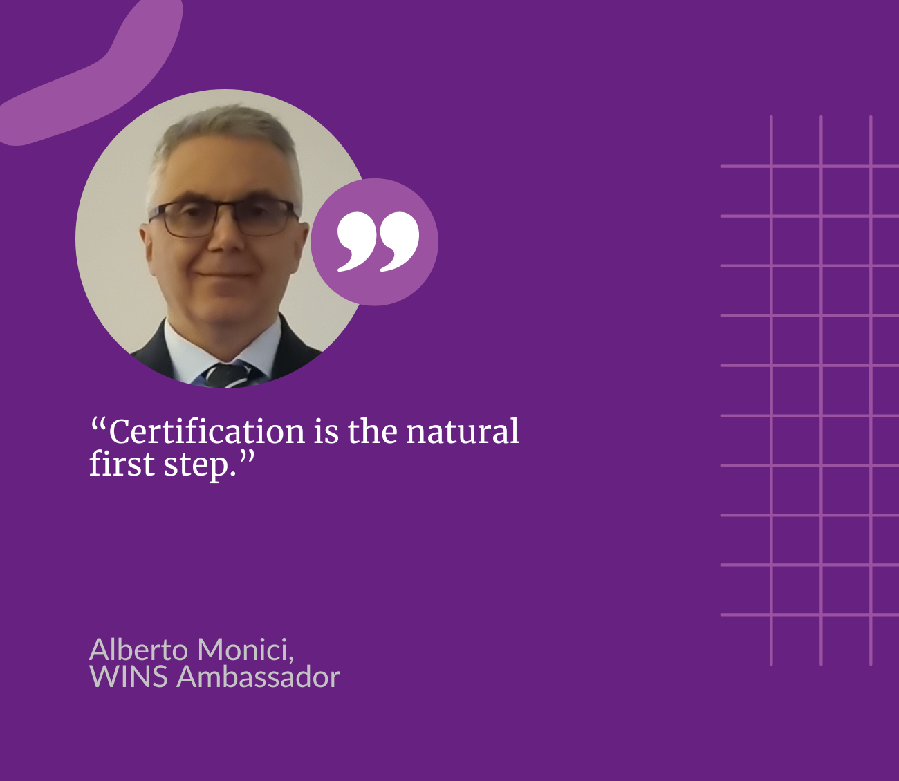 Meet a WINS Ambassador: Alberto Monici