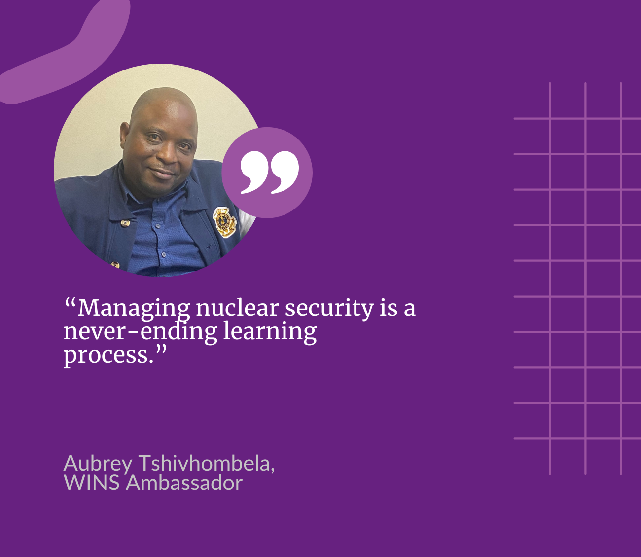 Meet a WINS Ambassador: Aubrey Tshivhombela