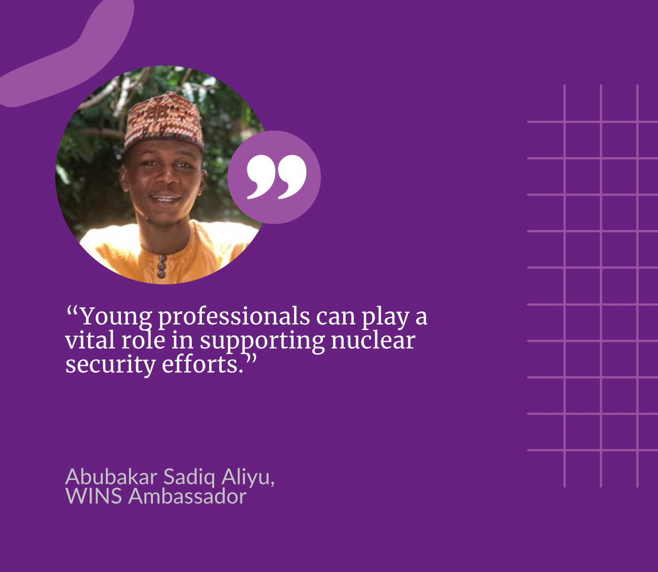 Meet a WINS Ambassador: Abubakar Sadiq Aliyu