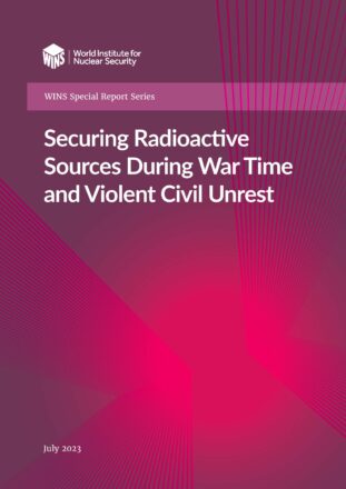 Securing Radioactive Sources During War Time and Violent Civil Unrest