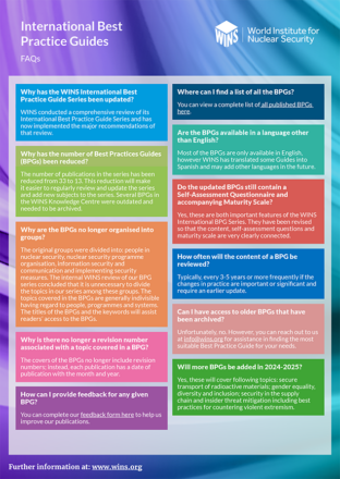 Best Practice Guides: FAQs