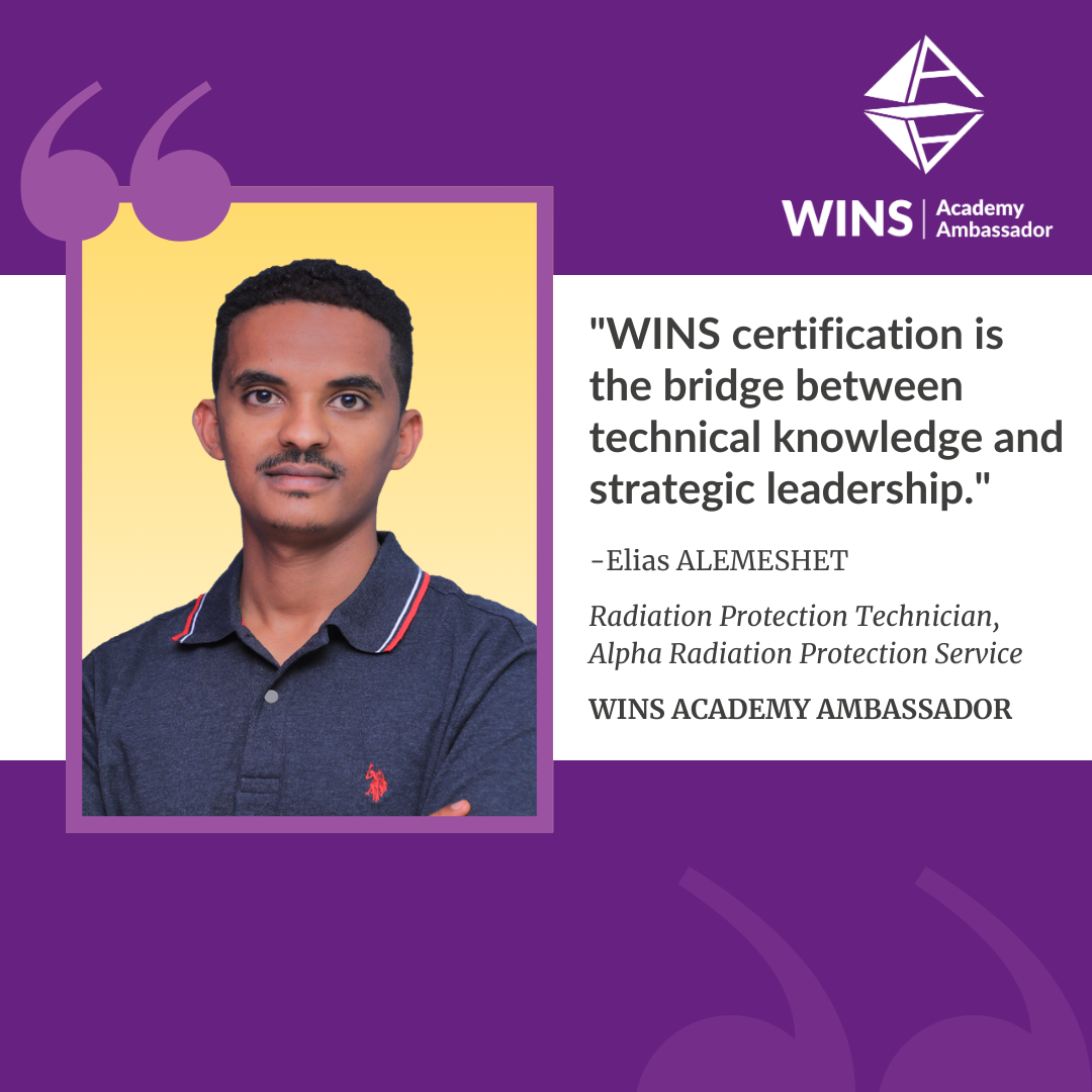 Meet a WINS Academy Ambassador: “WINS certification is the bridge.”