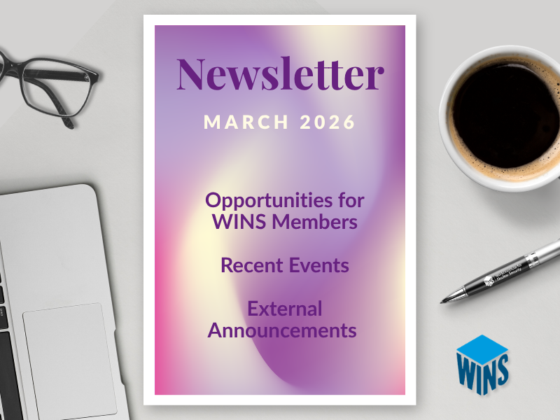 Wins Program Newsletter Example WINS - Drones, Cybersecurity, Secure Transport More 🧭 March 2026 WINS ...